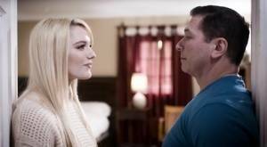 Blonde girl Kenna James deepthroats her stepfather before fucking him on leakfanatic.com