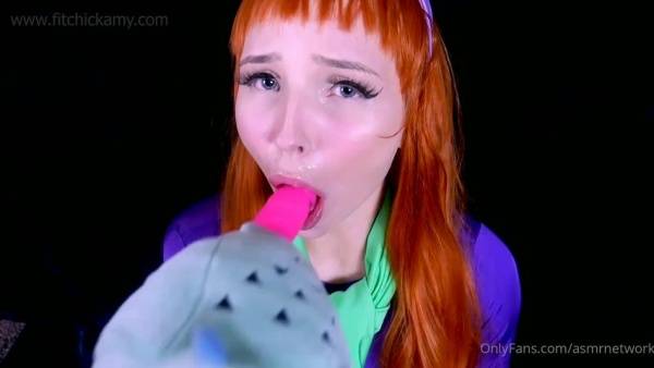 Fit Chick Amy - ASMR Network - Cosplay Dildo on leakfanatic.com