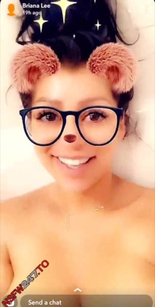 Briana Lee bathtub show snapchat premium xxx porn videos on leakfanatic.com