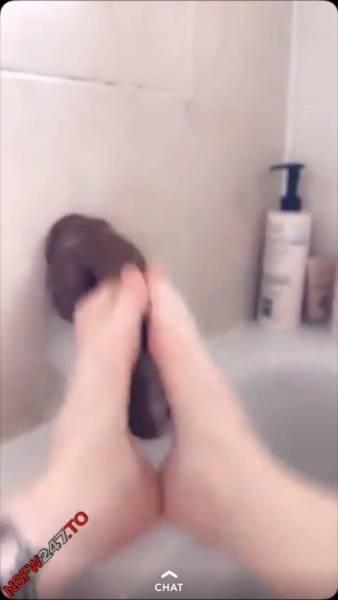 Lucy Loe foot job snapchat premium xxx porn videos on leakfanatic.com