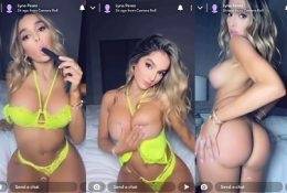 Lyna Perez Nude Strip Spanking Video  on leakfanatic.com