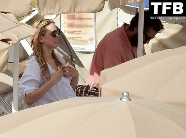 Mia Goth & Shia LaBeouf Enjoy Their Holidays in Portofino on leakfanatic.com