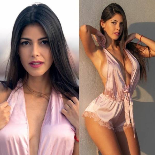 Ari Dugarte Pink Nightie Romper Patreon Set Leaked - Venezuela on leakfanatic.com