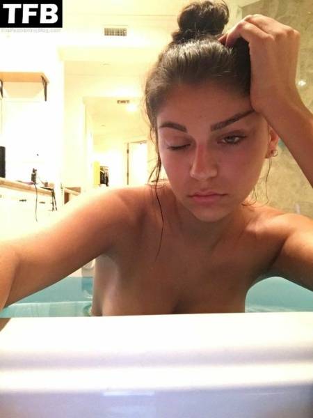 Andrea Russett Topless & Sexy Collection on leakfanatic.com