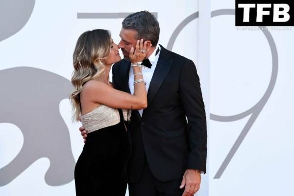 Cristina Marino Showcases Her Sexy Tits at the 79th Venice International Film Festival on leakfanatic.com