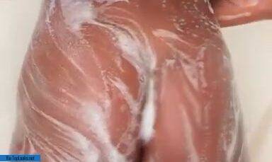 Amazing Kayyy Bear Nude Shower Video  on leakfanatic.com