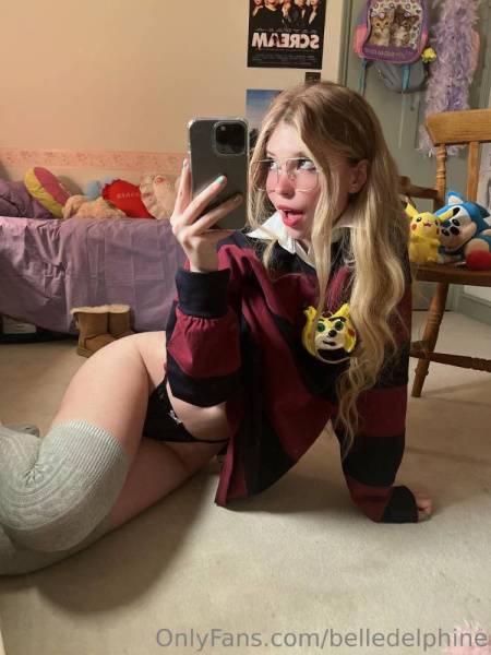 Belle Delphine Thong Ass Sonichu Selfie Onlyfans Set Leaked on leakfanatic.com