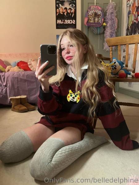 Belle Delphine Thong Ass Sonichu Selfie Onlyfans Set Leaked on leakfanatic.com