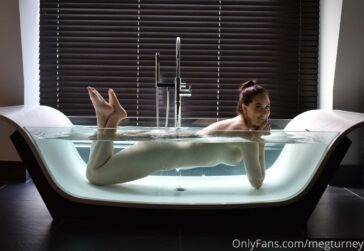 Meg Turney Nude Glass Bath Onlyfans Set Leaked on leakfanatic.com