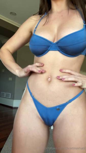 Christina Khalil Nude October Onlyfans Livestream Leaked Part 1 - Usa on leakfanatic.com