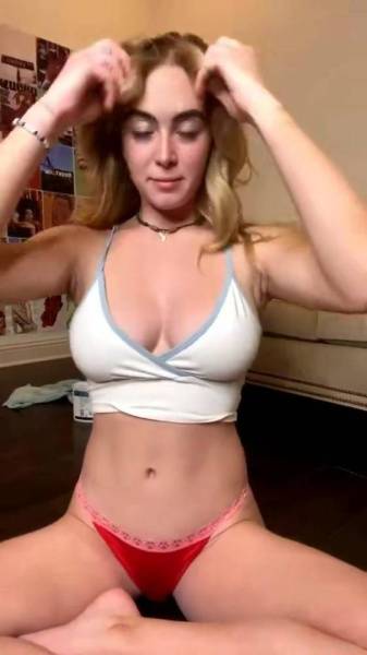 Grace Charis Topless Stretching Livestream Video Leaked on leakfanatic.com
