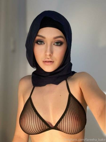 Fareeha Bakir Nude Hijab Strip  Set  on leakfanatic.com