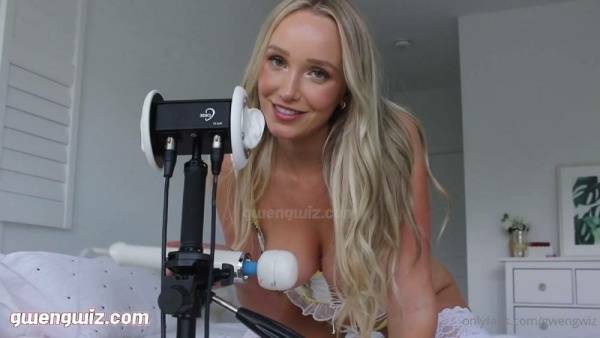 GwenGwiz ASMR DIldo JOI Onlyfans Video Leaked on leakfanatic.com