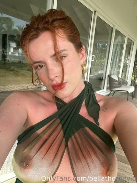 Bella Thorne Nude Pierced Nipples Dress Onlyfans Set Leaked - Usa on leakfanatic.com