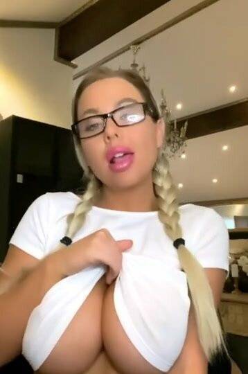 Hot secretary with huge tits gives you Swedish JOI - Sweden on leakfanatic.com