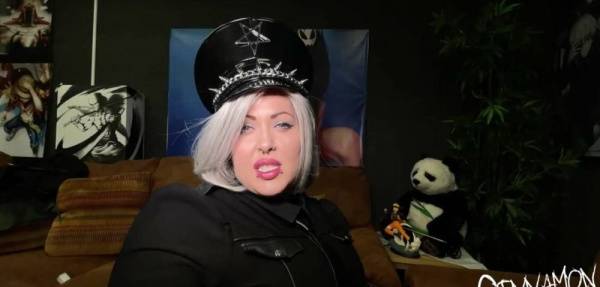 General Anarchy Gives JOI To Her Pervy Soldier Then Swallows A Thick Load on leakfanatic.com