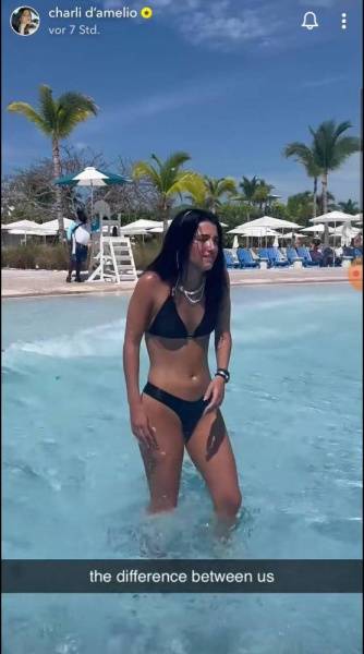 Charli D 19Amelio Bikini Wave Pool Video Leaked - Usa on leakfanatic.com
