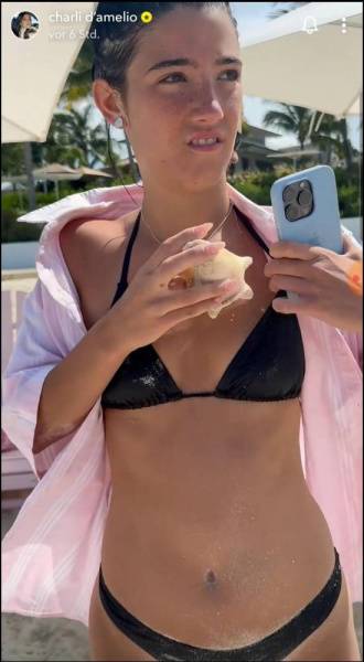 Charli D 19Amelio Beach Pool Bikini Video Leaked - Usa on leakfanatic.com