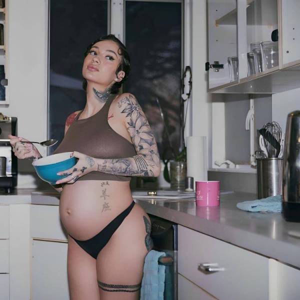 Bhad Bhabie Nude Busty Pregnant Onlyfans Set Leaked on leakfanatic.com