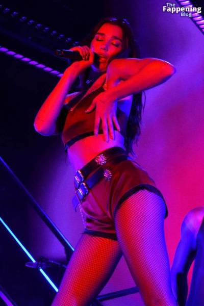 Dua Lipa Performs on Stage at ACL 2024 (45 Photos) on leakfanatic.com