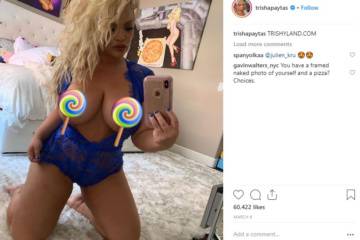 Trisha Paytas   Try On Haul Nude Video Leak Thothub on leakfanatic.com