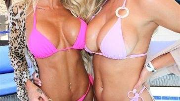 Shantal Monique & Lynnie Marie Enjoy Memorial Day Weekend at Sapphire Pool and Day Club on leakfanatic.com