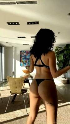 Malu Trevejo Lingerie Twerk Dancing OnlyFans Video  - Usa on leakfanatic.com