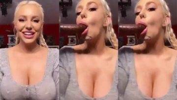 Tara Babcock Dildo Sucking Nude Video on leakfanatic.com