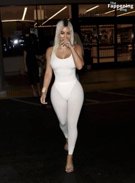 Kim Kardashian Shows Off Her Curves in WeHo (10 Photos) on leakfanatic.com