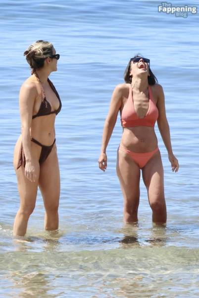 Janette Manrara & Ashley Roberts Laugh and Joke on the Beach in Marbella (74 Photos) on leakfanatic.com