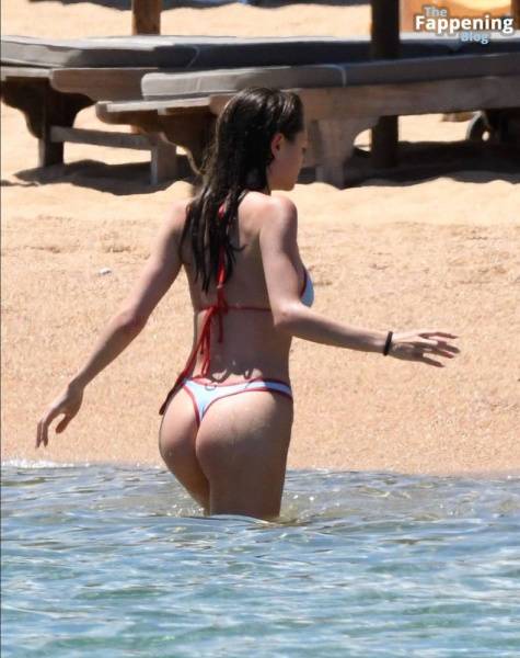 Leni Klum Displays Her Sexy Assets in a Bikini on the Beach in Sardinia (110 Photos) on leakfanatic.com