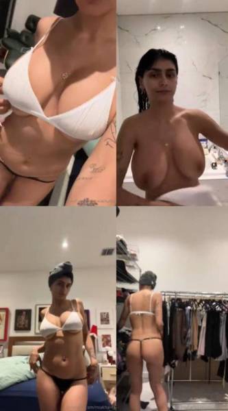 Mia Khalifa Nude Lingerie Try-On OnlyFans Video Leaked - Usa on leakfanatic.com