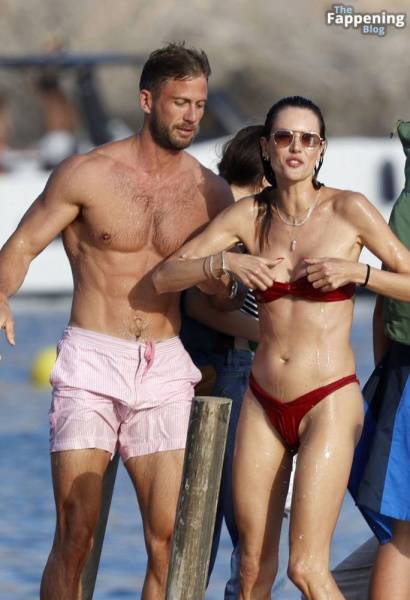 Alessandra Ambrosio is Seen with Alexander Smurfit Enjoying a Swim Together in Ibiza (39 Photos) - Brazil - Ireland on leakfanatic.com
