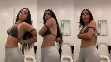 Malu Trevejo Nude Nipple Slip Video  on leakfanatic.com