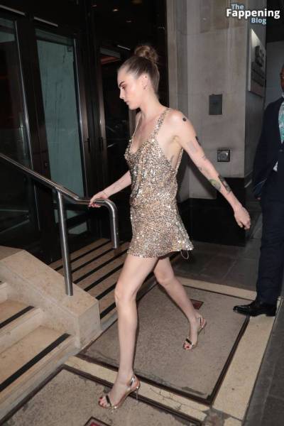 Cara Delevingne Flaunts Her Sexy Legs in London (23 Photos) on leakfanatic.com