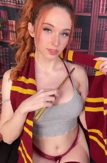 Amouranth Nude Harry Potter Dildo JOI Onlyfans Video Leaked on leakfanatic.com