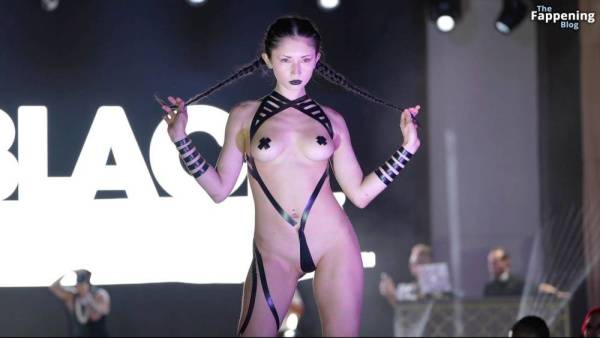 Sexy Models Walk the Runway for the Black Tape Project Fashion Show (46 Photos) on leakfanatic.com