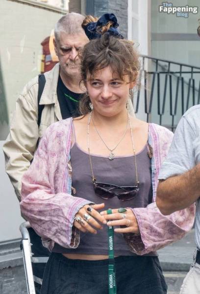 Ruby Ashbourne Serkis Goes Braless with Her Dad in London (24 Photos) - Britain on leakfanatic.com