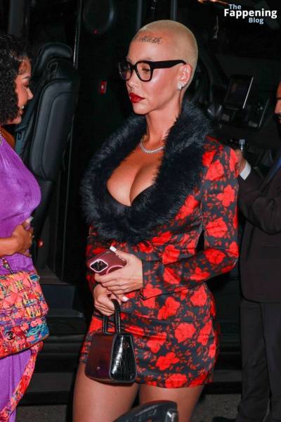 Amber Rose Celebrates Florence Mirsky’s Birthday at Giorgio Baldi (112 Photos) on leakfanatic.com