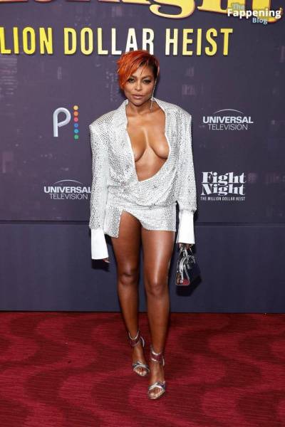 Taraji P. Henson Displays Her Sexy Boobs at the ‘Fight Night: The Million Dollar Heist’ Premiere (55 Photos) - New York on leakfanatic.com