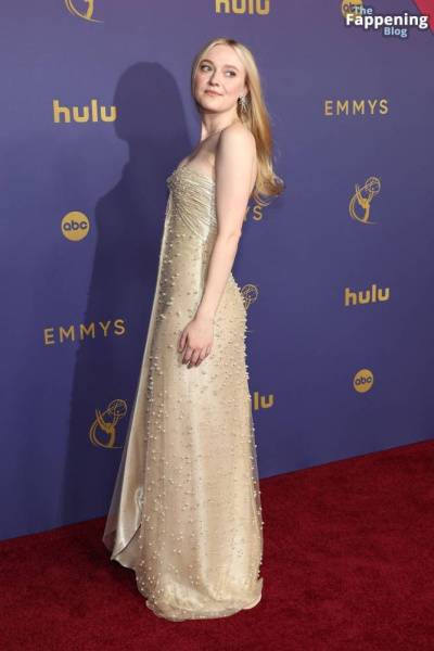 Dakota Fanning Looks Sexy at the 76th Primetime Emmy Awards (77 Photos) on leakfanatic.com