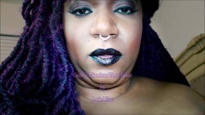 Josie4yourpleasure gothic giantess vore tease HD manyvids BBW mouth fetish XXX porn videos on leakfanatic.com