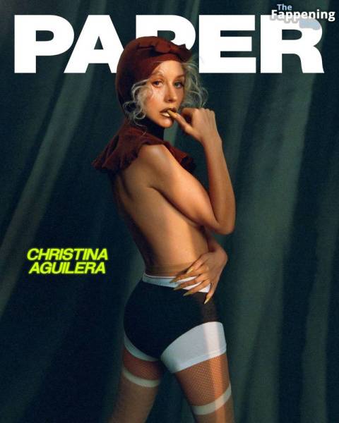 Christina Aguilera Sexy & Topless – Paper Magazine (17 Photos) on leakfanatic.com