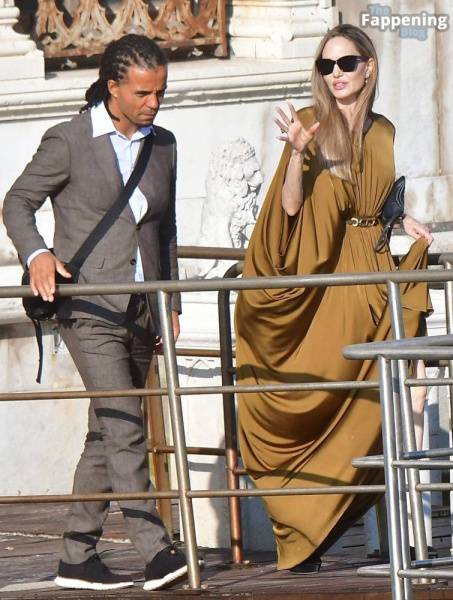 Angelina Jolie Looks Glamorous Rocking a Grecian Dress During the Venice Film Festival (117 Photos) - Usa on leakfanatic.com